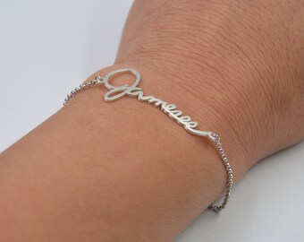 Handwriting bracelet-signature bracelet-handwriting gift-custom signature bracelet handwriting bracelet-personalized bracelet