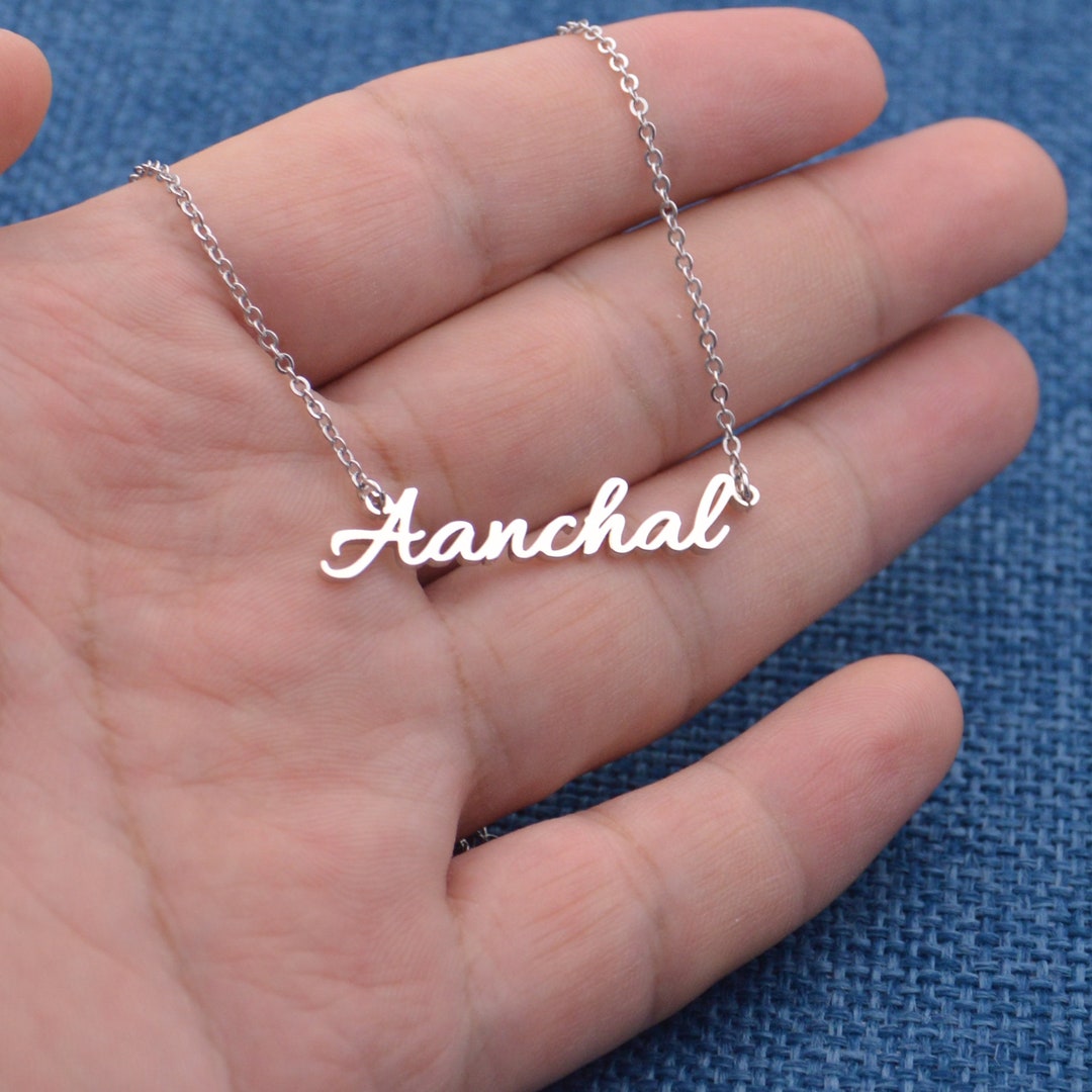 Custom Name Necklac christmas Gift for Kids personalized Birthday