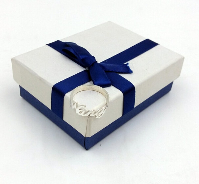 Custom silver Name Ring-Personalized name ring-Best gift,Bridemaids ring