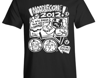 Noodle con men's t shirt by jhonen vasquez