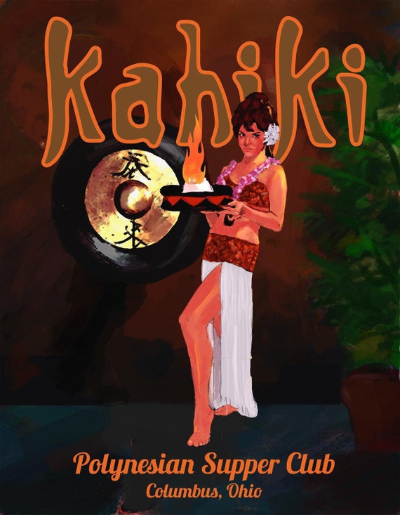 Art Boutiki Luau Room Menu Art T-Shirt