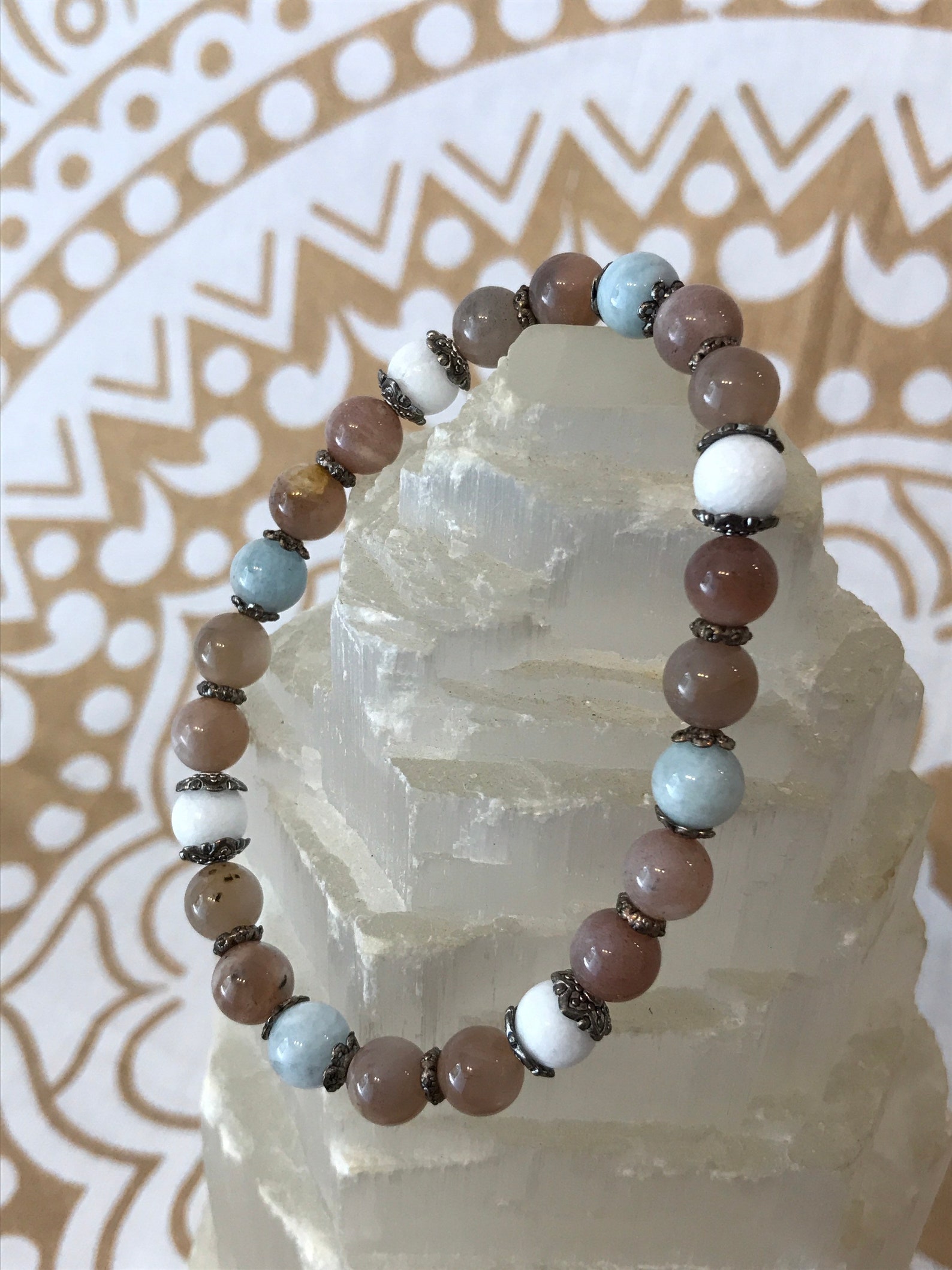 Hot Flash Relief Bracelet Menopause Crystal bracelet Etsy