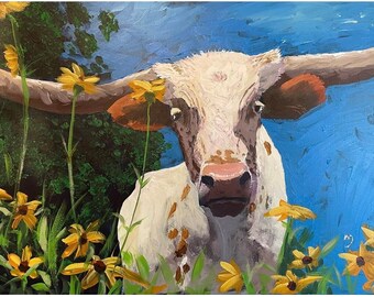 Buster-12”x18” archival print with 1” border