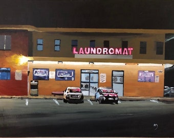 Jimmie’s Laundromat- 14” 11” - archival print