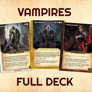 Mtg Pre Made Commander Decks - Etsy