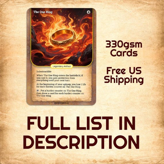 100x Unique Salty Proxy Cards, Premium Quality MTG Proxies - Etsy