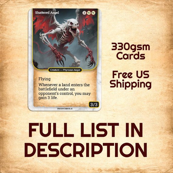 Angels Commander Deck - MTG Proxy Cards - Etsy
