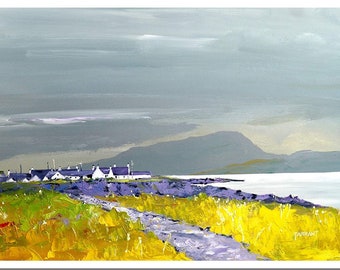 Art Notecards Scottish Paintings (12Pack)- Scotland - Greeting Note Cards by Artist Peter Tarrant.