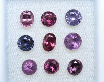 Colored Spinel Lot 3.15cts   *Free Shipping*