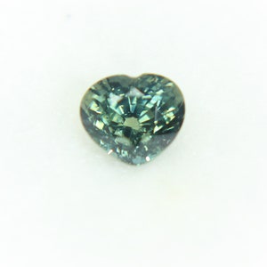 Natural Teal Heart Sapphire 1.30cts *Free Shipping* image 4