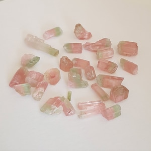 Bi Color Tourmaline Crystals    *Free Shipping*