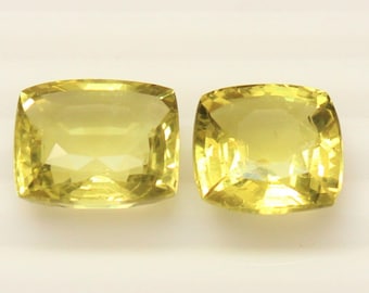 Lemon Quartz Set 41.40cts   *Free Shipping*