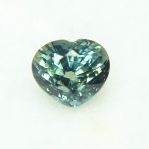 Natural Teal Heart Sapphire 1.30cts *Free Shipping* image 3