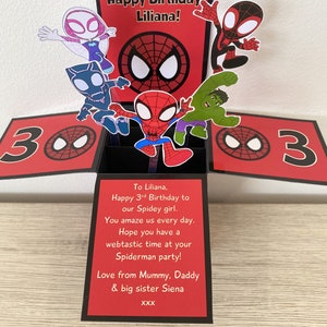 Spidey and his Amazing Friends Card-in-a- Box
