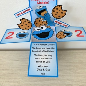 Cookie Monster Card-in-a-Box