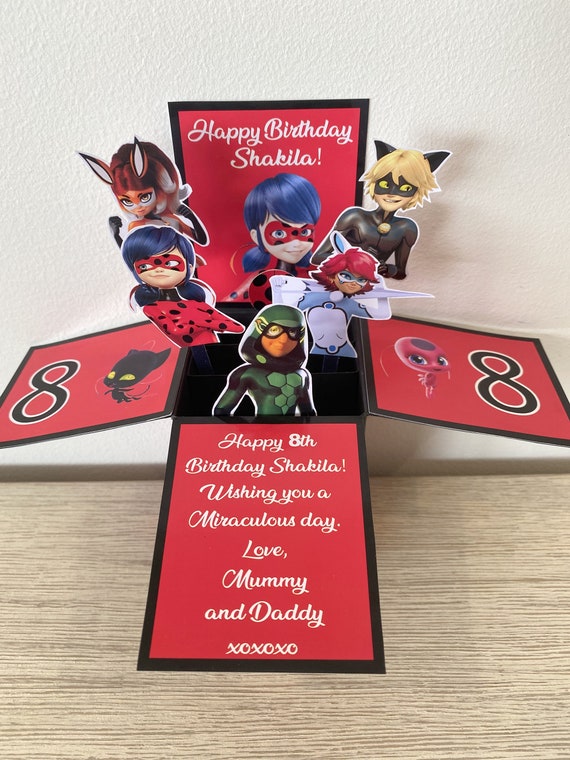 DIY Miraculous Ladybug Miraculous Box I Jewelry Box for Birthday Party  Games 