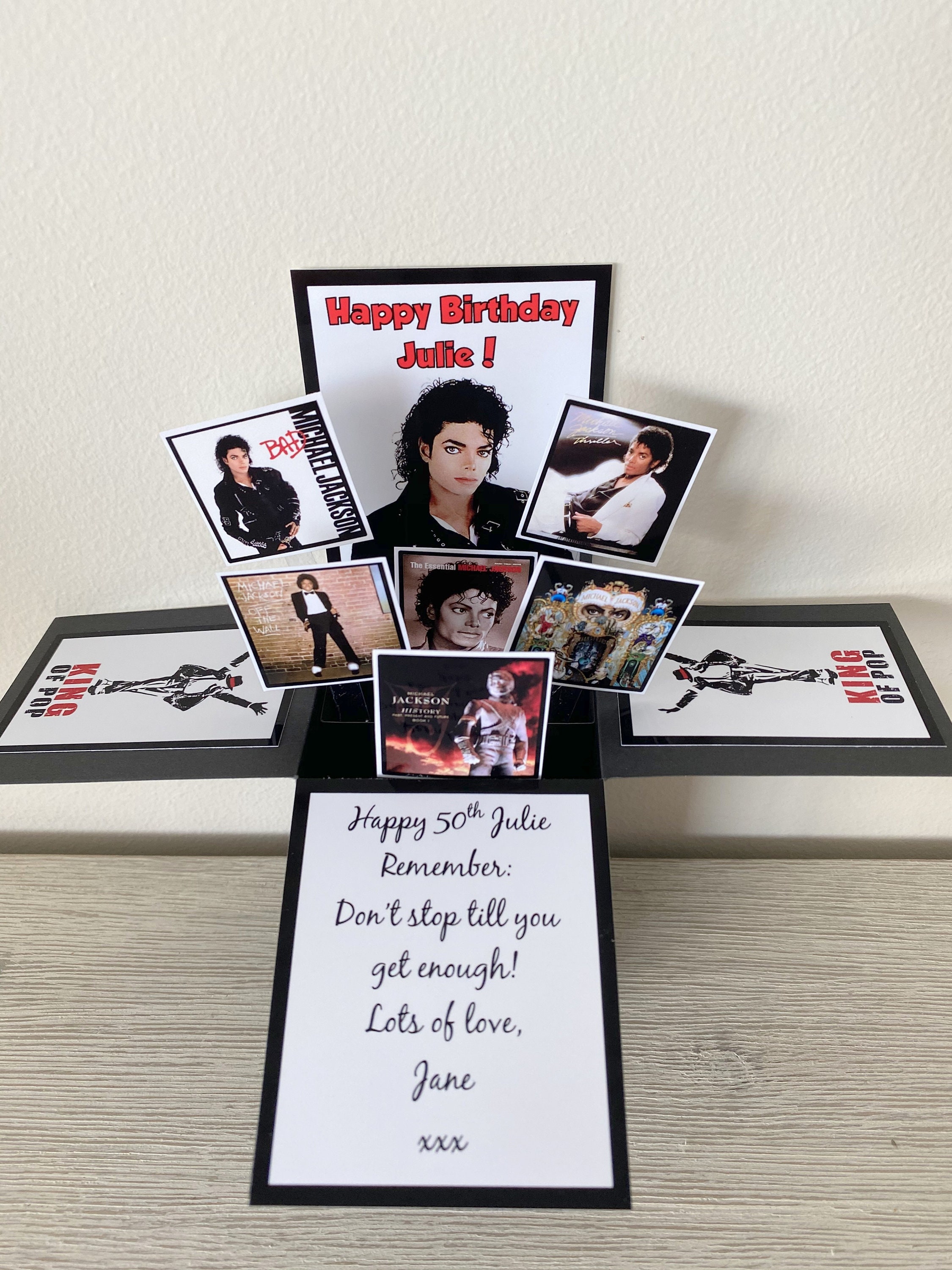 Michael Jackson CardinaBox Etsy