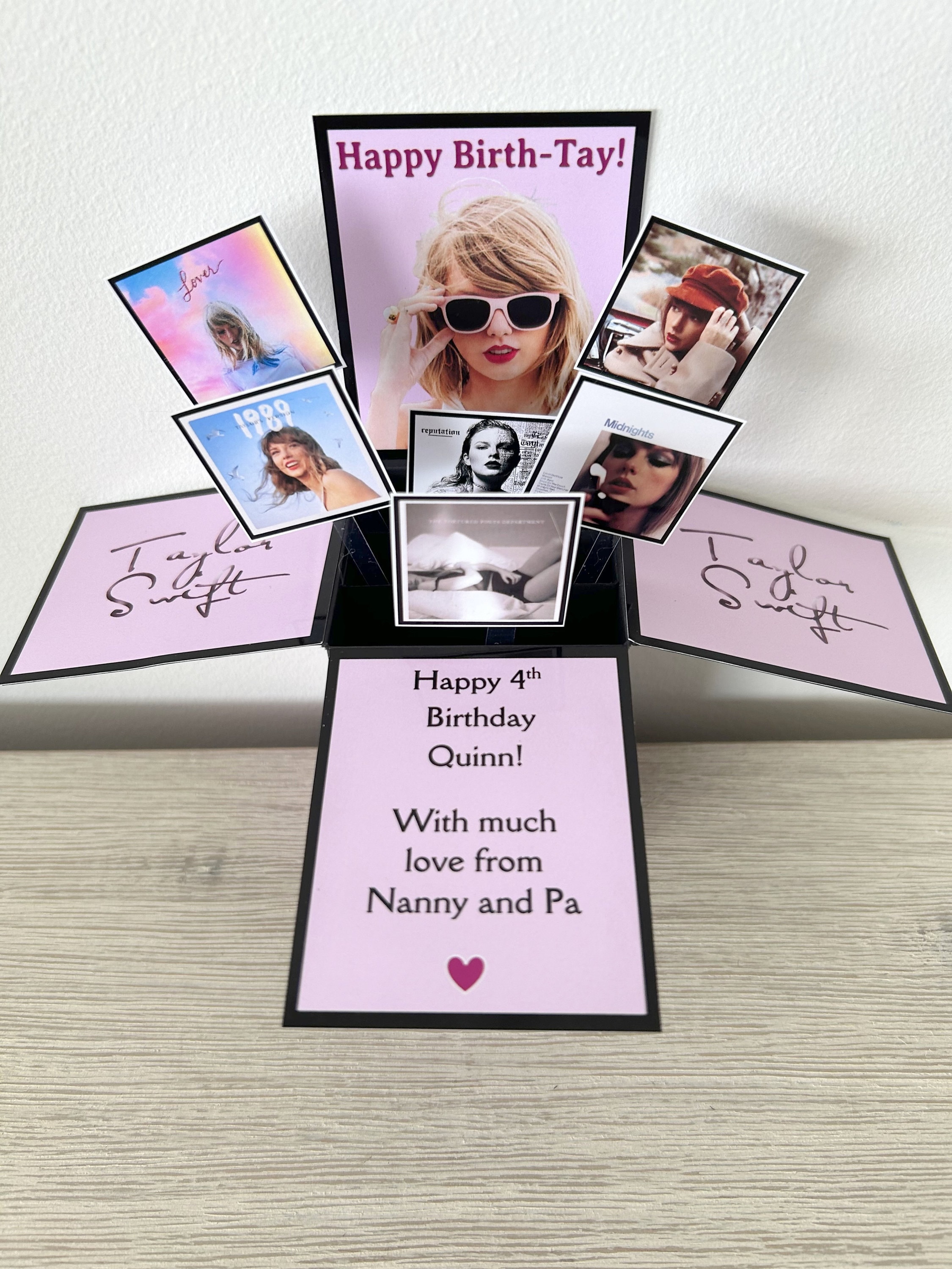 Taylor Swift Midnights サインハートアートカード入り Taylor Swift Midnights サインハートアートカード入り CD