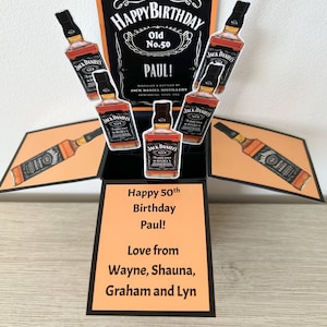 Jack Daniels Card-in-a-Box