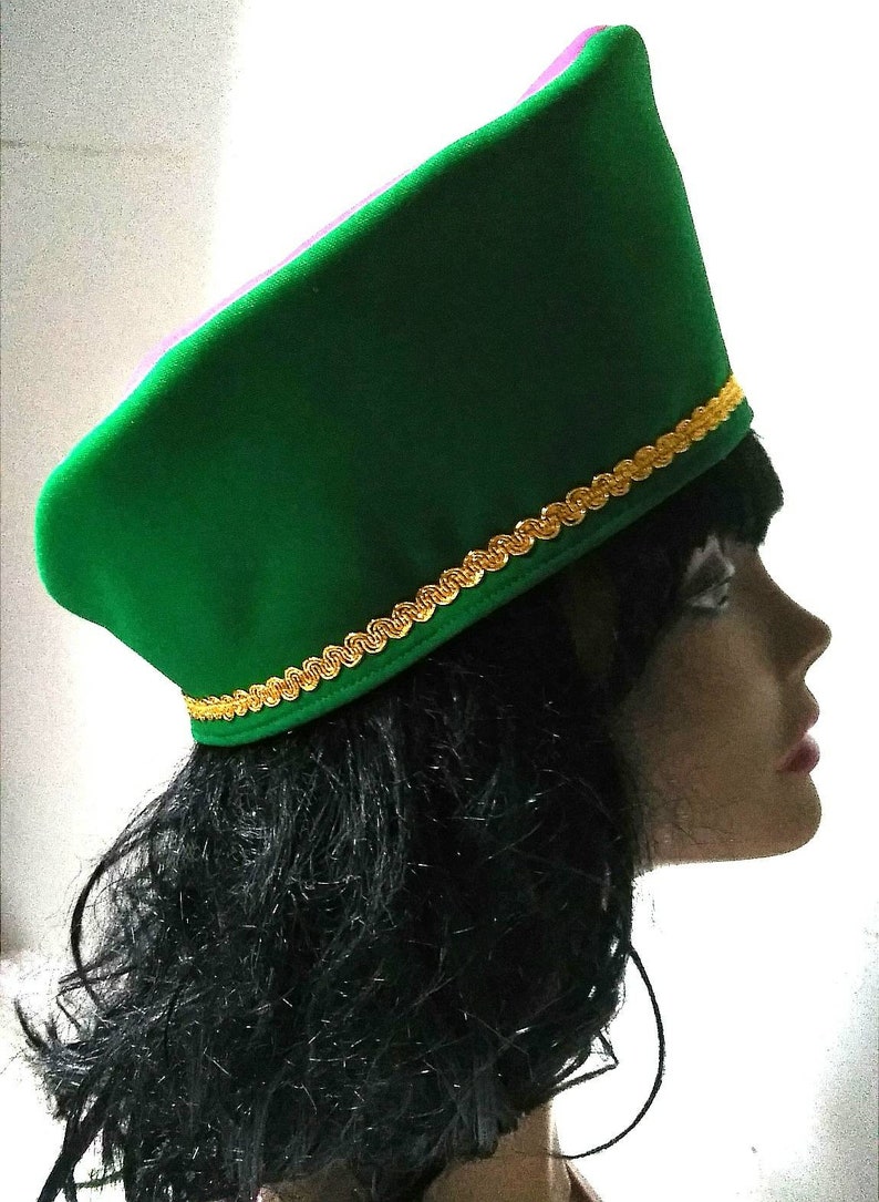 KUFI Crown Hat Gold Trim MySisters-MyQueen COLLECTION /'PRINCESS/'