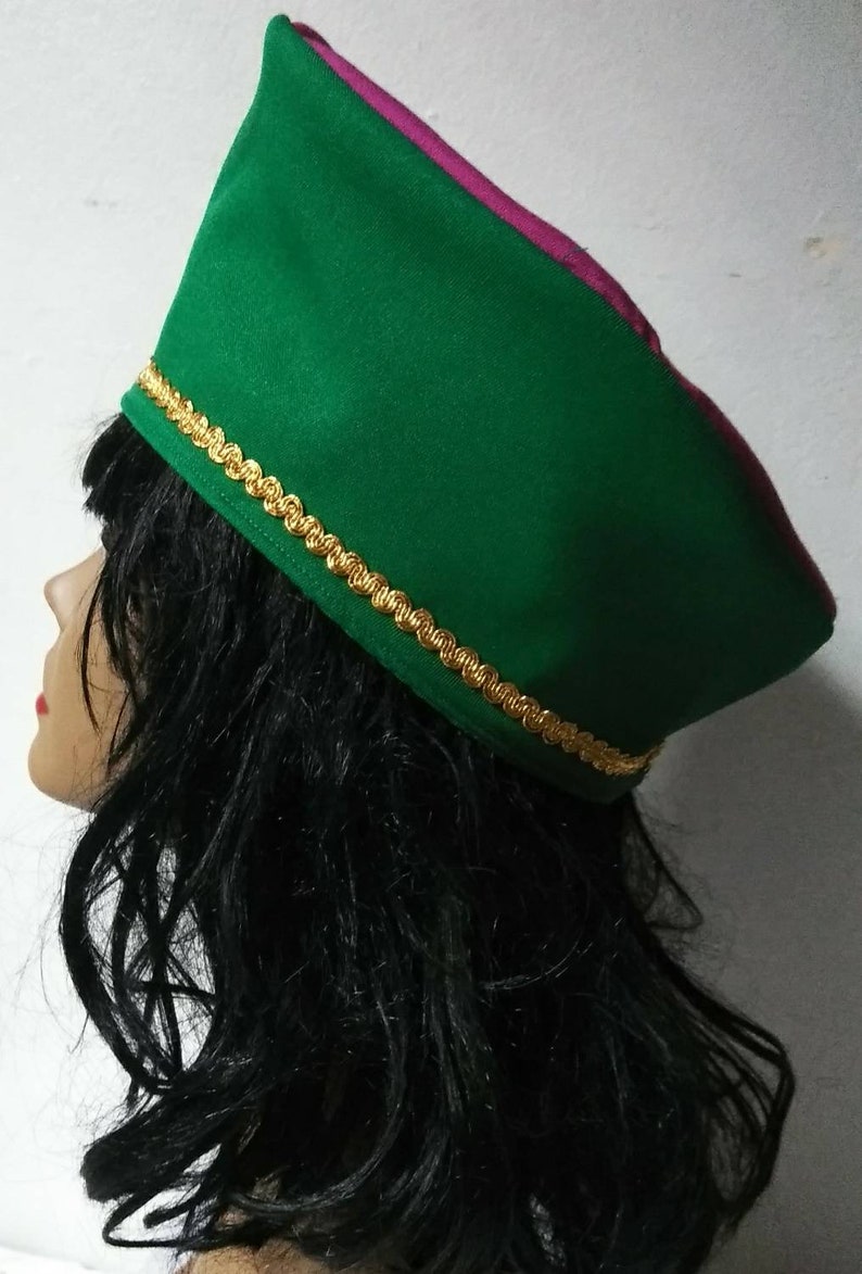 KUFI Crown Hat Gold Trim MySisters-MyQueen COLLECTION /'PRINCESS/'