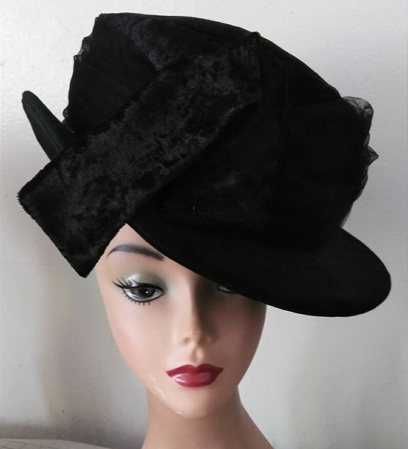 Foundation STEAMPUNK DERBY FOUNDATIONALTop HatTulle Wrap