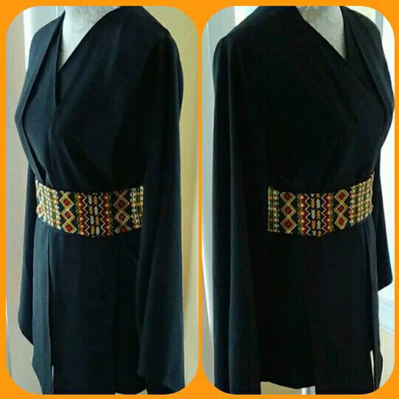 AFRICA/'S BEAT TABARD Tunic Knight Tunic wAttached Tabard Bohemian Female Festival Fashion