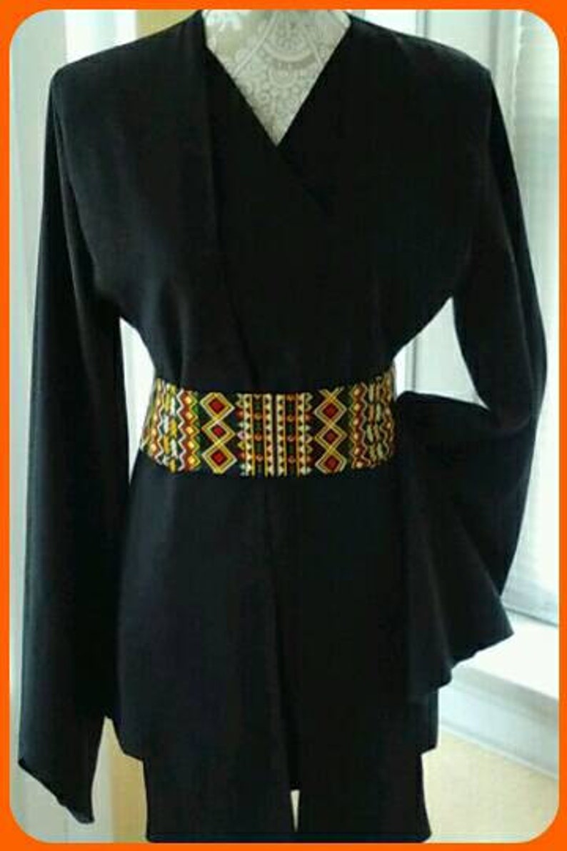 AFRICA/'S BEAT TABARD Tunic Knight Tunic wAttached Tabard Bohemian Female Festival Fashion