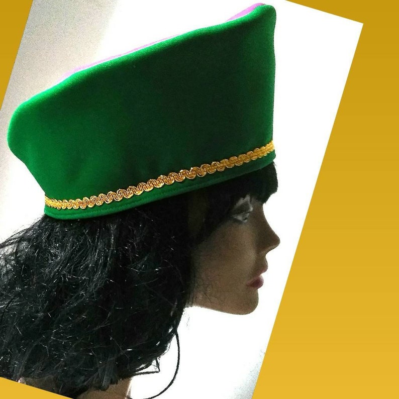 KUFI Crown Hat Gold Trim MySisters-MyQueen COLLECTION /'PRINCESS/'