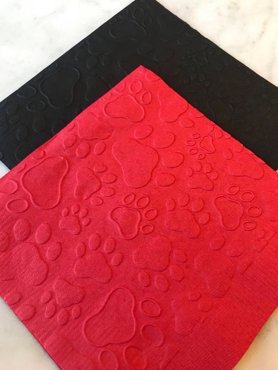 Paw Patrol Themed Hand Embossed Cocktail Napkins Il_570xn