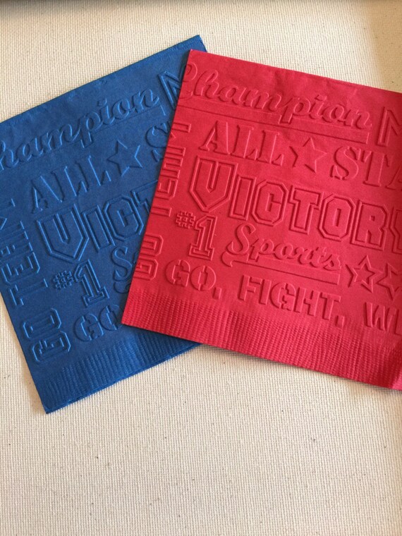 Sports Themed Tailgating Cocktail Napkins Il_570xn