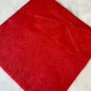 Circus/Big Tent/Carnival Hand Embossed Cocktail/Beverage/Dessert Napkins image 4