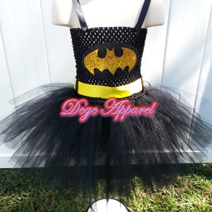 Batgirl inspired Tutu (Newborn-Size 14)