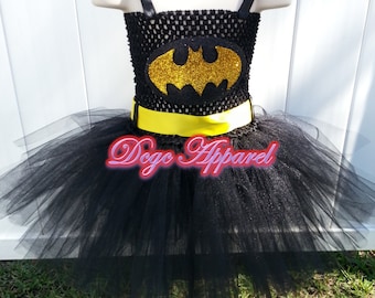 Batgirl inspired Tutu (Newborn-Size 14)
