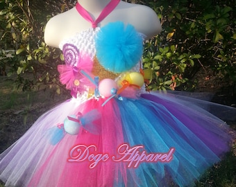 KATY PERRY Candy land inspired Tutu (Newborn-Size 14)