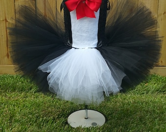 Cat in the hat inspired Tutu (Newborn-Size 14)