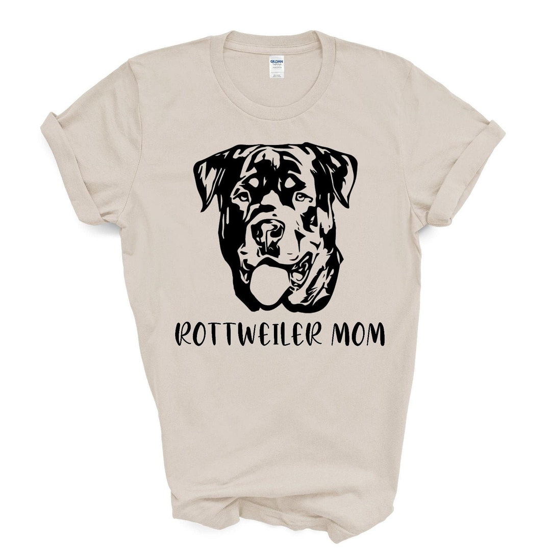 Rottweiler Mom Screen Print Transfer - Plastisol Transfer - Heat Press ...