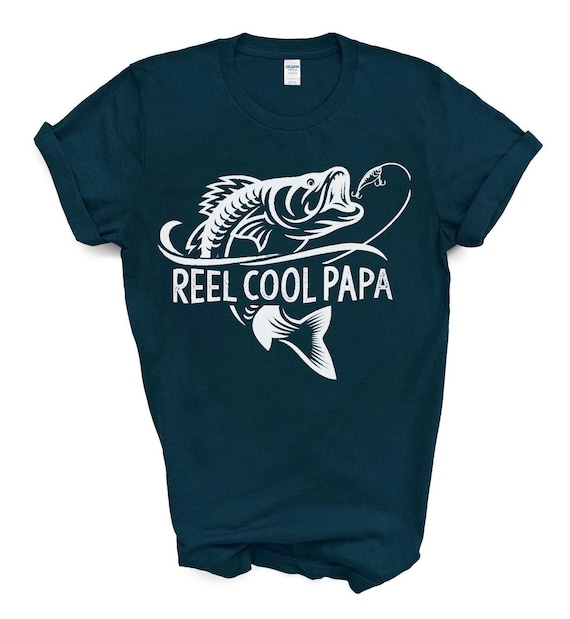 Reel Cool Papa Fishing Screen Print 