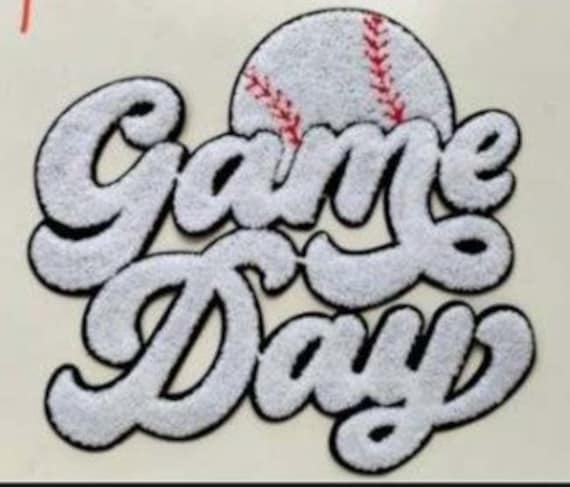 Game Day Baseball Patch Tee Game Day Baseball Patch Tee