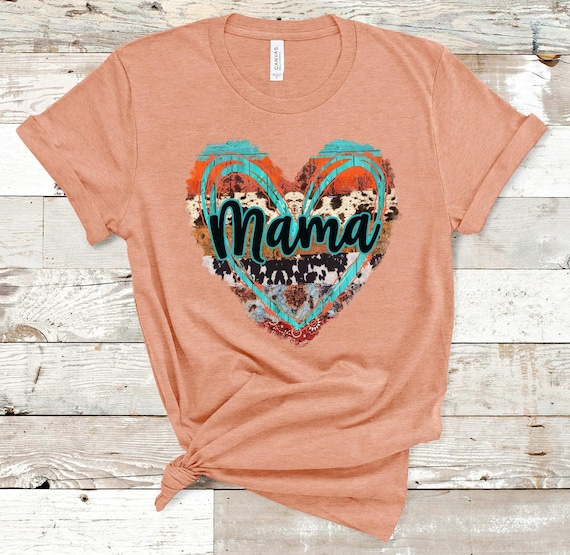 Screen Print Transfer Ready to Press Cactus Western Country Mom Shirt Floral Heat Transfer