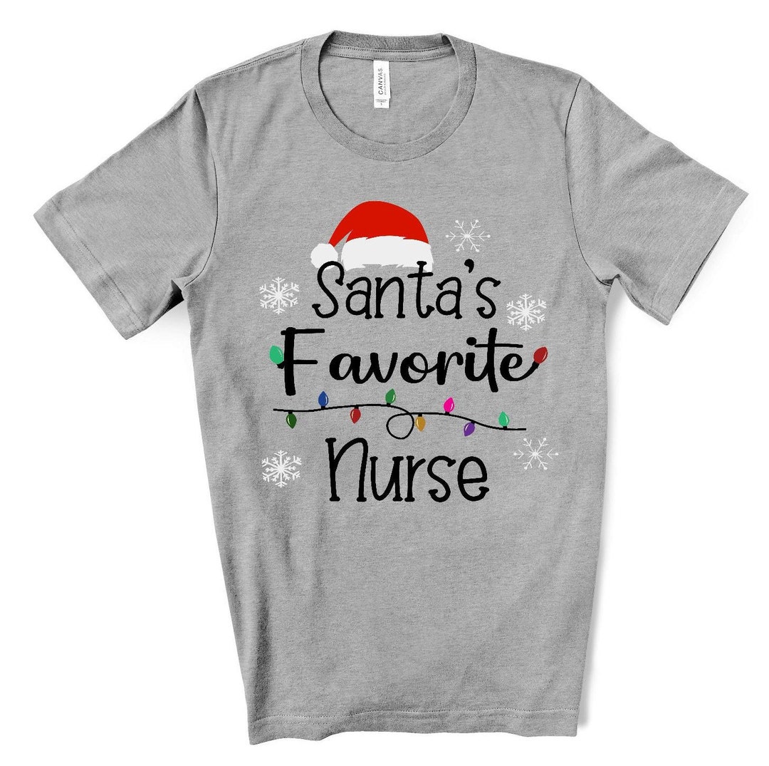 Nurse christmas best sale shirt