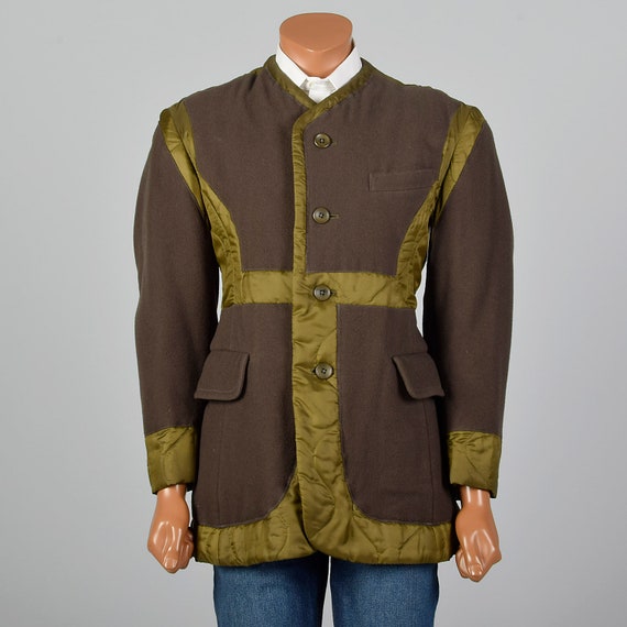 1990s Mens Issey Miyake Jacket Military Inspired Qui… - Gem