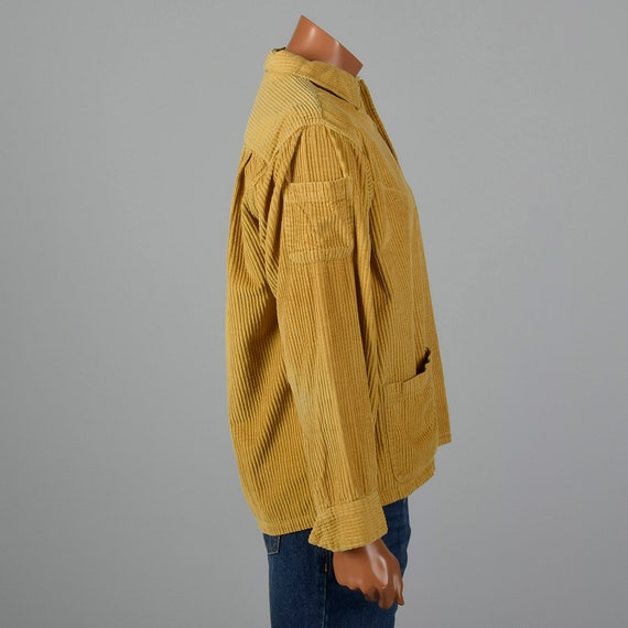 XXL 1950s Mens Pilgrim Gold Rockabilly Shirt Wide… - image 3