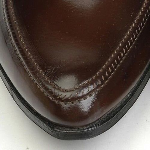 NOS Deadstock Mens Vintage Brown Leather Slip on Loafer Shoes - Etsy