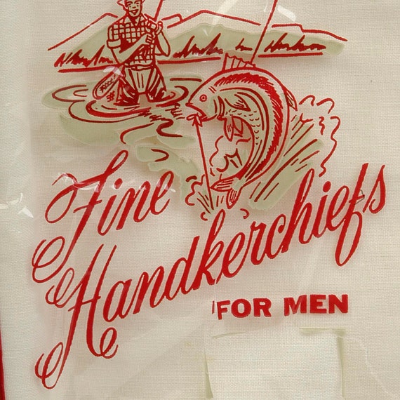 1950s Deadstock Mens Handkerchiefs 16 Pieces Cott… - image 6