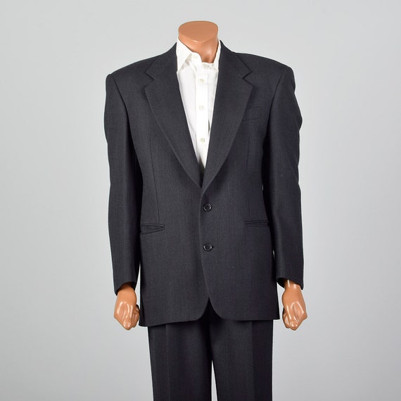 Medium 1990s Mens Gianfranco Ferre Suit Welt Pock… - image 3