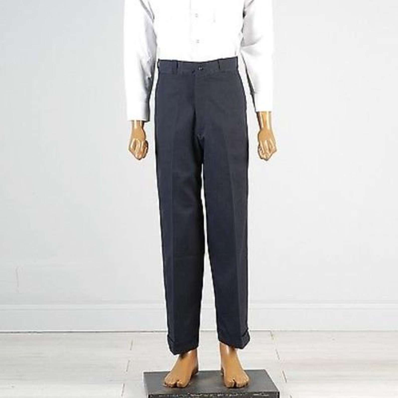 1950s Mens Deadstock Sanforized Cord Workwear Pants