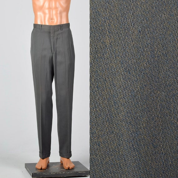 men's tapered leg dress pants