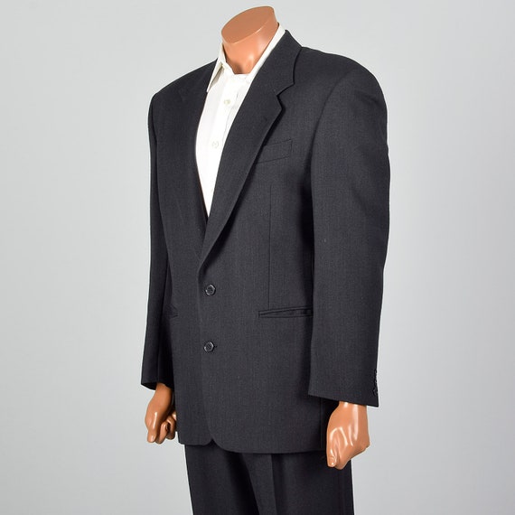 Medium 1990s Mens Gianfranco Ferre Suit Welt Pock… - image 4