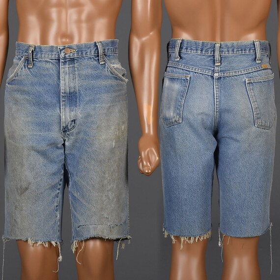 80s cut off jeans mens